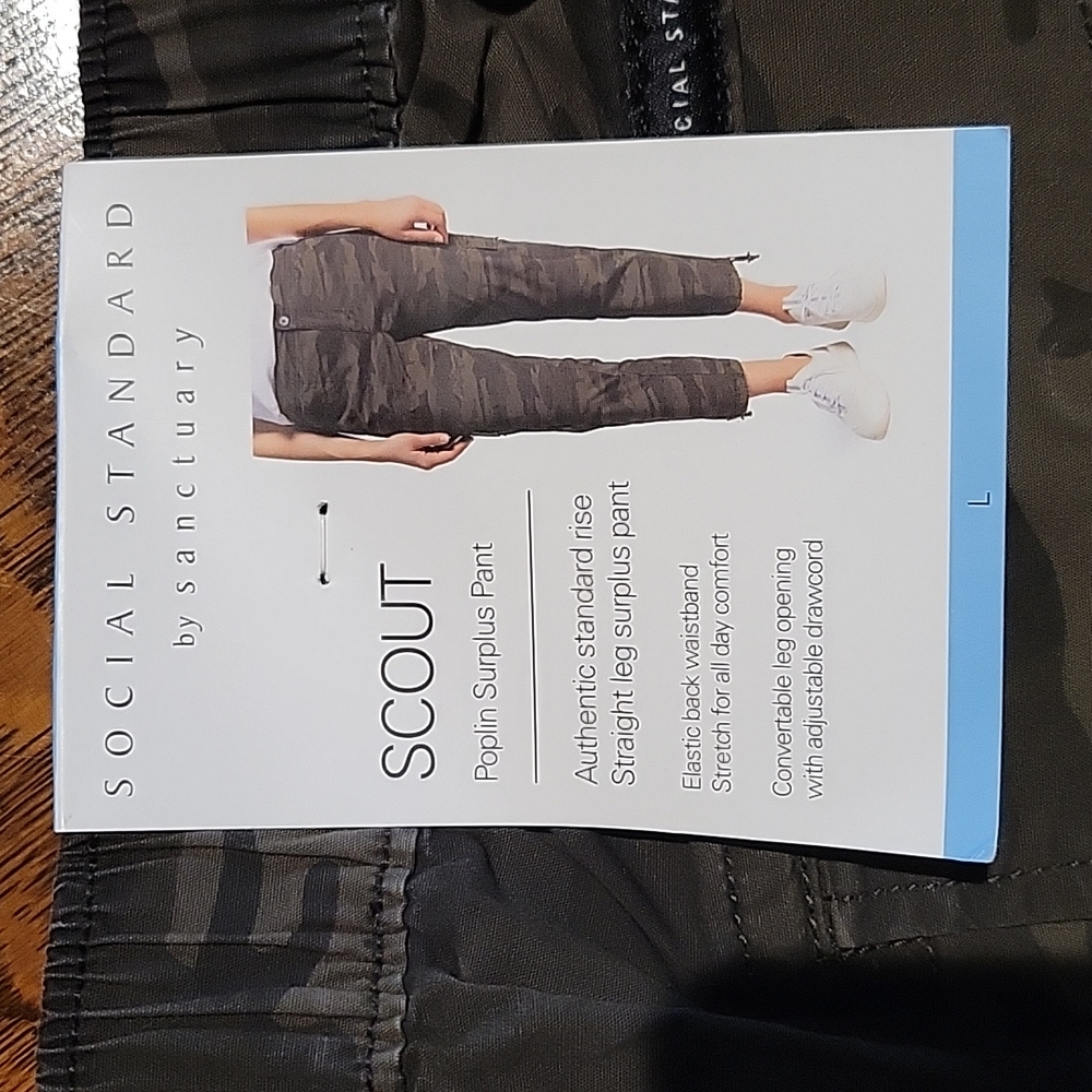 Sanctuary Poplin Surplus Pant